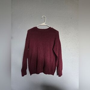 Women's Burgundy Sweater